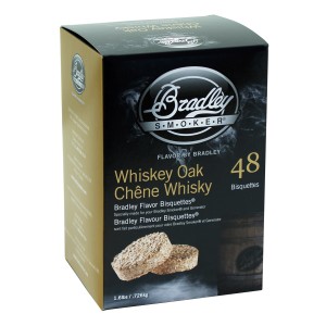 Bradley Smoker Udící briketky Whisky Oak - 48ks - Gril-Zahrada.cz