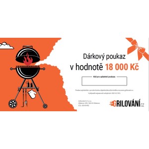 Ostatní Dárkový poukaz Hodnota: 5000Kč - Gril-Zahrada.cz