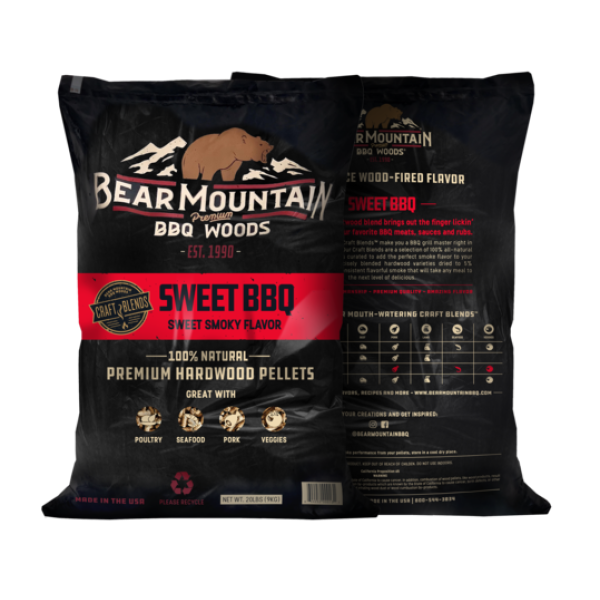 Bear Mountain BBQ Bear Mountain pelety - Sweet Blend