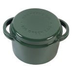 Smaltovaný litinový hrnec Big Green Egg 4 l - Gril-Zahrada.cz