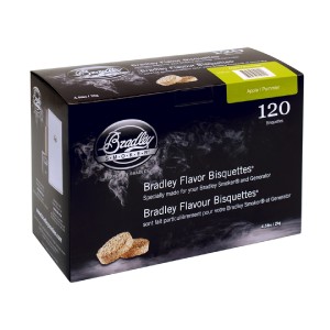 Bradley Smoker Udící briketky Jabloň - 120ks - Gril-Zahrada.cz