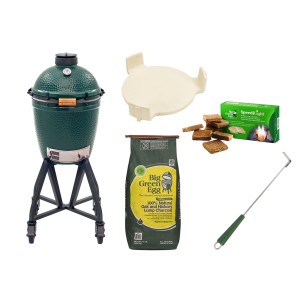 Keramický gril Big Green Egg Medium - balíček "Easy start" - Gril-Zahrada.cz