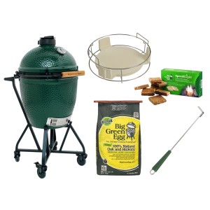 Keramický gril Big Green Egg Large - balíček "Easy start" - Gril-Zahrada.cz