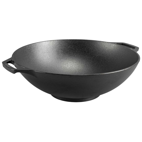 Litinový Wok Lodge 35 cm - Gril-Zahrada.cz